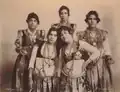 Danseuses égyptiennes, vers 1895.