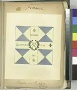 Drapeau du 83 régiment d'infanterie en 1792