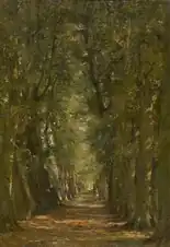 Franz Courtens, Drève ensoleillée (1894).