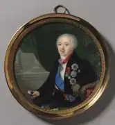 Alexandre Bezborodko, miniature, Cleveland Museum of Art