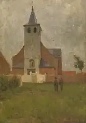 L'Eglise de Kapelle-op-den-Bos, 1891Musée d'Anvers.