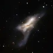 Cette image a été captée par le spectrographe EFOSC installé sur le télescope de 3,6 m à l'Observatoire de La Silla au Chili. (Observatoire européen austral)