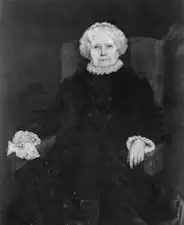 Portrait de la mère de l'artiste.