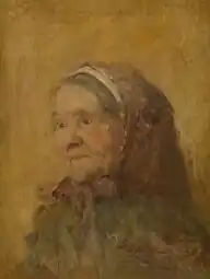 Vieille femme, 1892Musée d'Anvers.