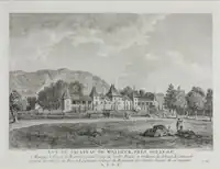 Vue du Château de Waldeck (près de Soleure).
