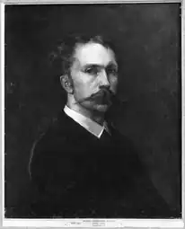 Autoportrait, 1877, huile sur toile, 63&nbsp;×&nbsp;50&nbsp;cm, Nationalmuseum.