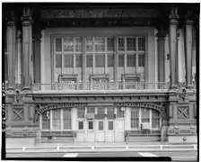 Baie d'entrée, élévation nord. - Terminal ferry de Whitehall Street, 11 South Street, Bibliothèque du Congrès, Historic American Buildings Survey
