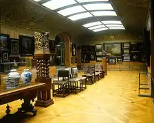 La galerie de peinture.