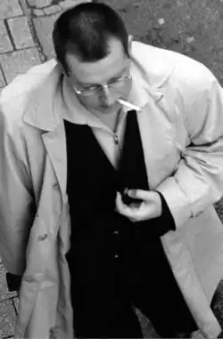 Philippe Forest, en 2001, à Nantes