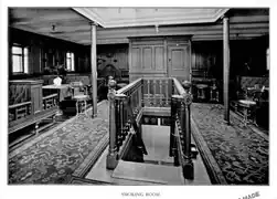 Fumoir de première classe.