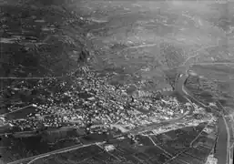 Photo aérienne (1955).