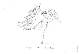 Esquisse d'Ampélos, 1829.