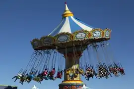 Swing ride à Santa Cruz