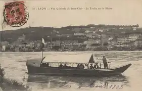 Bac à traille de St Clair à Lyon