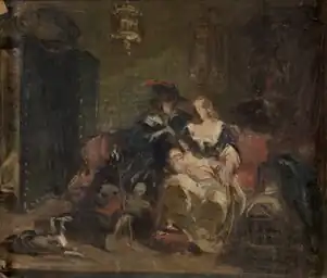 Scène domestique, Musée royal des Beaux-Arts d'Anvers.