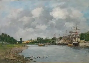Vue sur le port de Saint-Valery-sur-Somme, 1891Cleveland Museum of Art