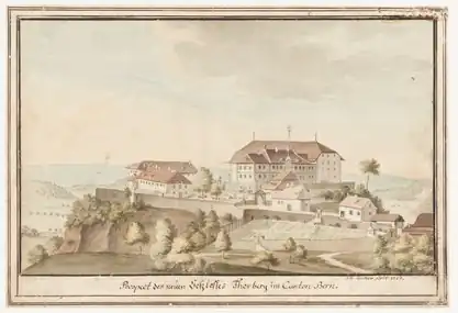 Château de Thorberg en 1767