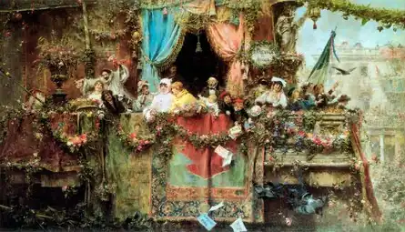 Carnaval à Rome, 1881Musée Carmen-Thyssen, Malaga