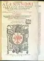 Interpraetationes ad fréquentesores Pandectarum titulos, leges et paragraphos, 1595.