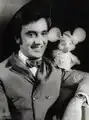 Agildo Ribeiro (it) et Topo Gigio au Brésil (années 1970).
