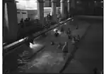 Baigneurs, piscine d'hiver de Villeurbanne, entre 1930 et 1935.