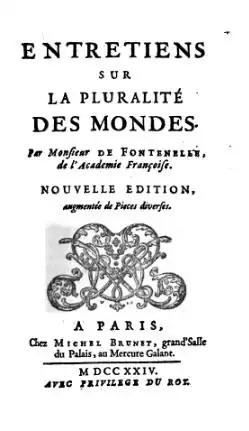 Image illustrative de l’article Entretiens sur la pluralité des mondes