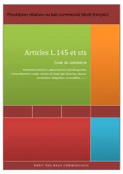 Description de l'image Procédures relatives au bail commercial (droit français).pdf.