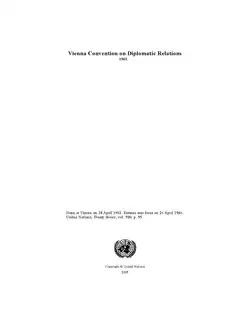 Description de l'image Vienna Convention on Diplomatic Relations published by the United Nations.pdf.