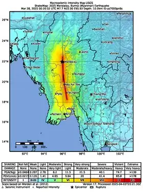 Image illustrative de l’article Séisme de 2025 en Birmanie