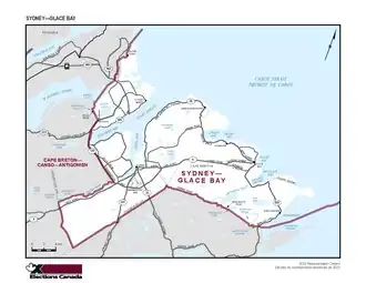 Carte de la circonscription