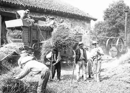 Batteuse à Lubersac.