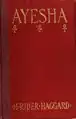 Couverture d'Ayesha, the return of She.