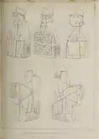 Fous et cavaliers(pl.&nbsp;XLVII, p.&nbsp;222)