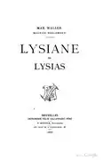 Lysiane de Lysias, 1885.