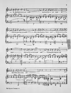 Quatrième page de la partition.